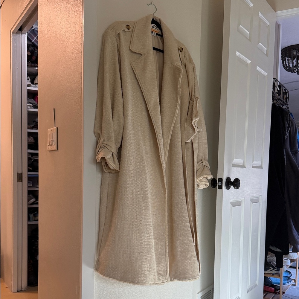 Classic Beige Women's Trench Coat